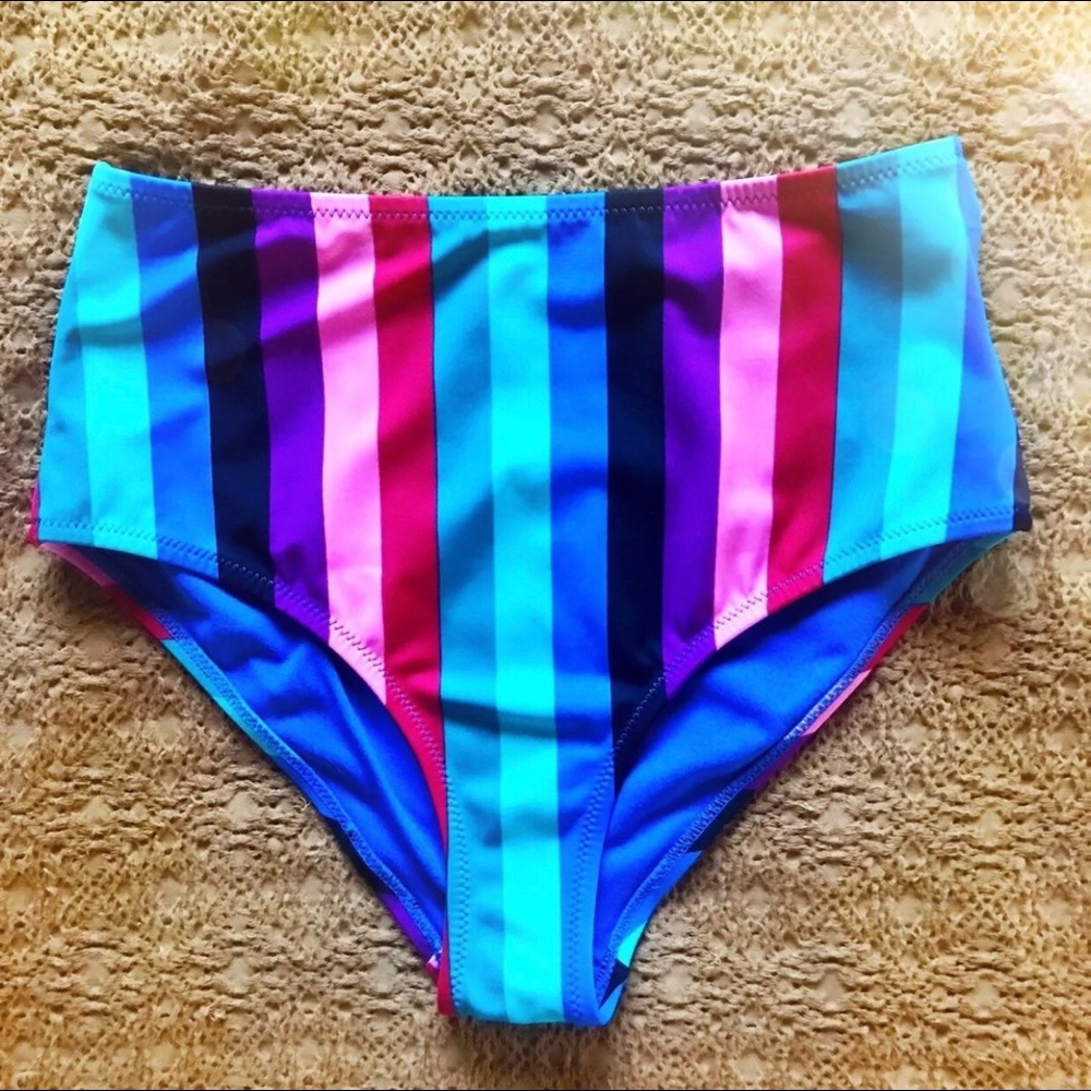 High Waist Bikini Bottoms